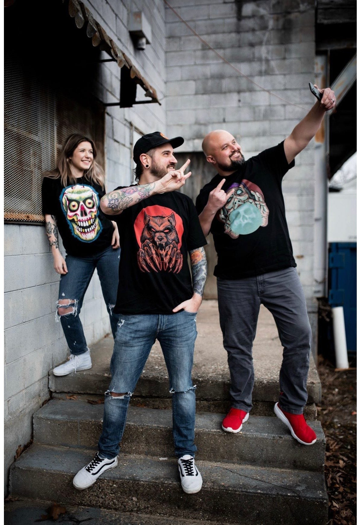 Neon Skull Unisex Tee