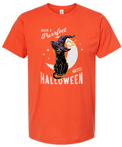 Purrfect Halloween Unisex Tee