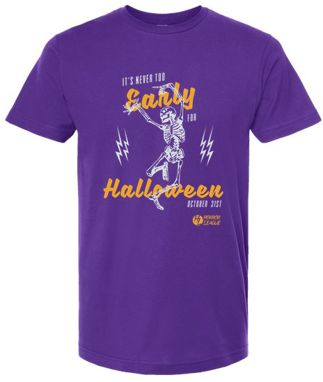 Never Too Early for Halloween Unisex Tee