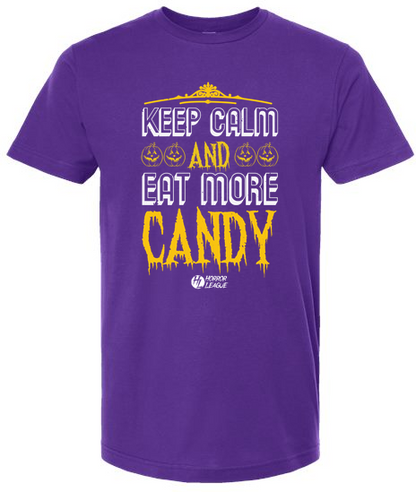 Keep Calm and Eat More Candy Unisex Tee