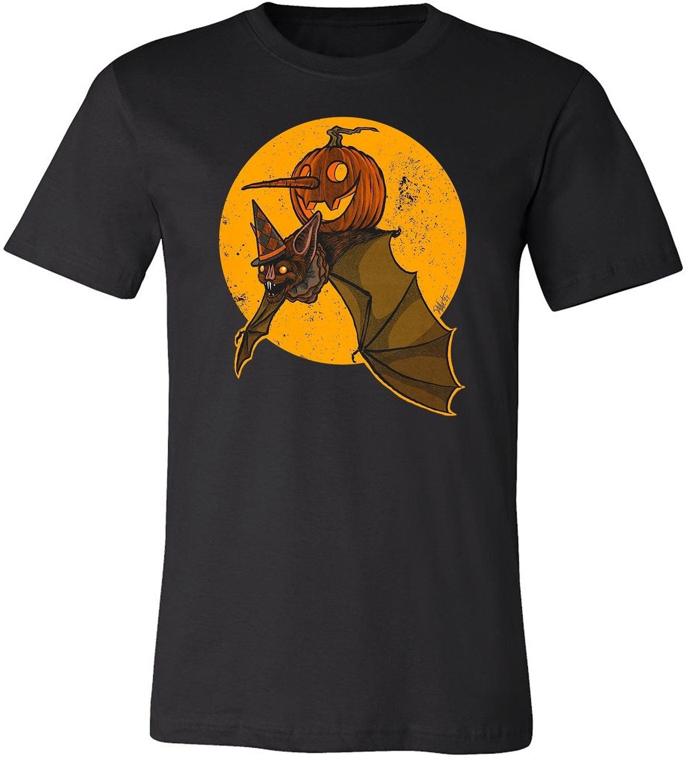 Pumpkin Bat Unisex Tee