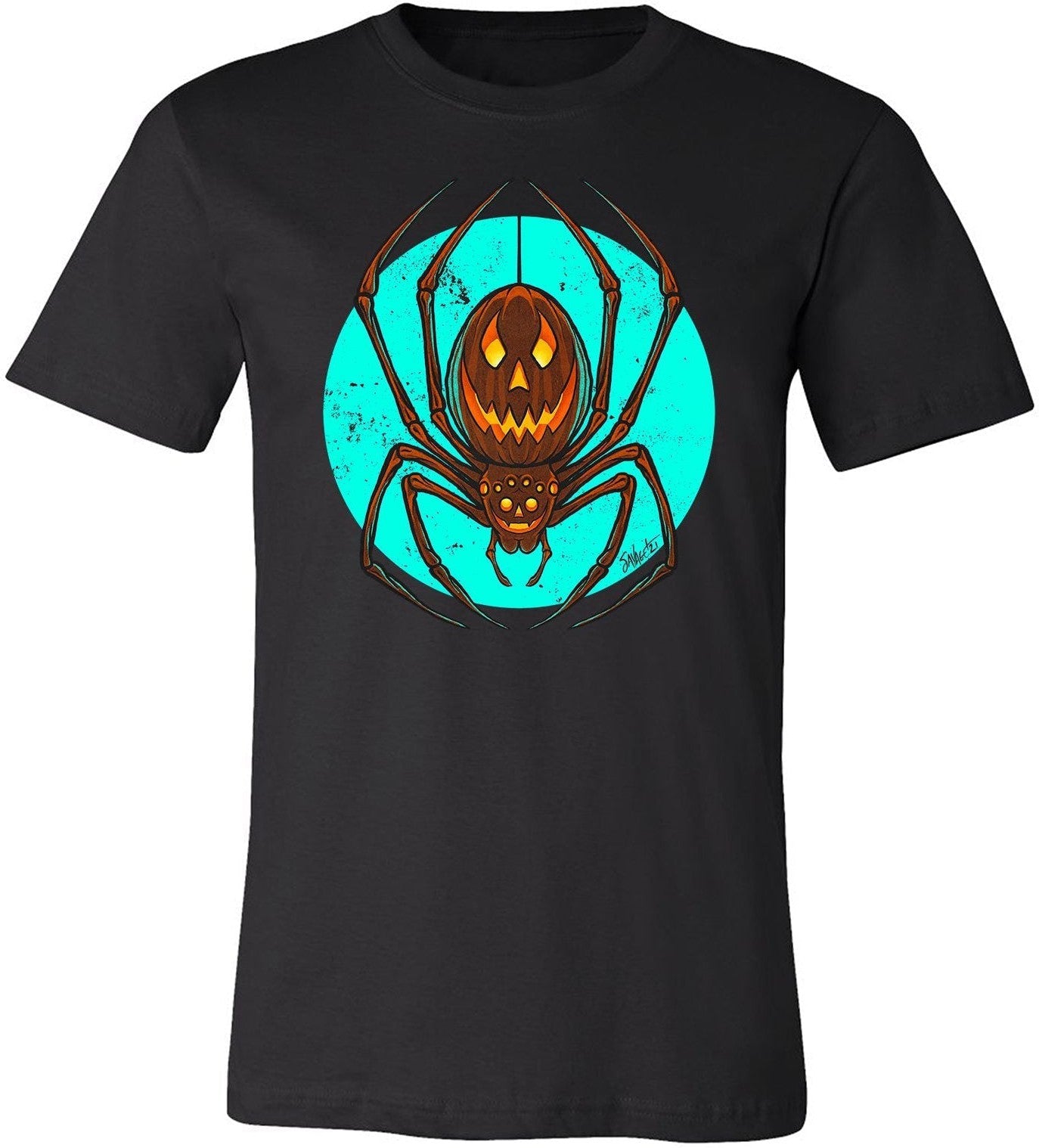 Pumpkin Spider Unisex Tee